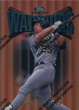 1997 Finest - Refractor Promotional Samples #30 Mark McGwire Front