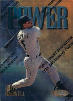 1997 Finest - Refractor Promotional Samples #159 Jeff Bagwell Front