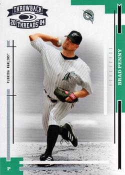 2004 Donruss Throwback Threads #74 Brad Penny Front