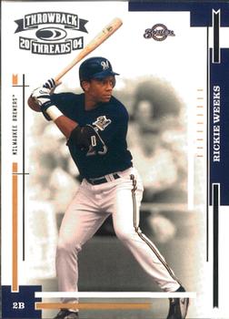 2004 Donruss Throwback Threads #108 Rickie Weeks Front
