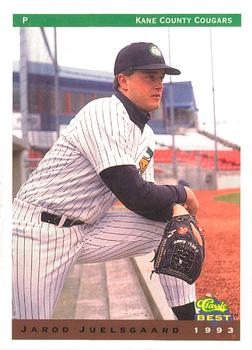 1993 Classic Best Kane County Cougars #9 Jarod Juelsgaard Front
