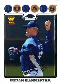 2008 Topps Chrome #154 Brian Bannister Front