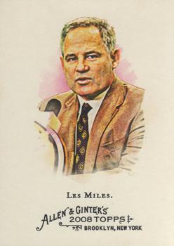 2008 Topps Allen & Ginter #187 Les Miles Front