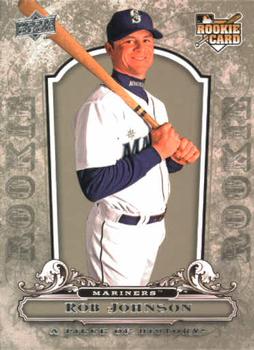 2008 Upper Deck A Piece of History #144 Rob Johnson Front