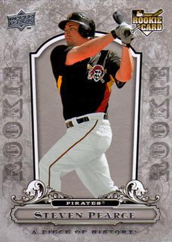 2008 Upper Deck A Piece of History #137 Steve Pearce Front