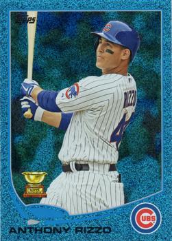 2013 Topps - Silver Slate Blue Sparkle #44 Anthony Rizzo Front