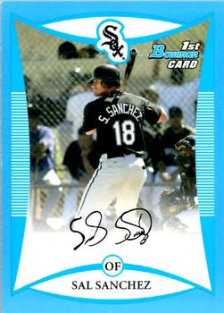 2008 Bowman - Prospects Blue #BP83 Sal Sanchez Front