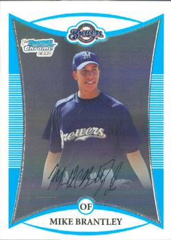 2008 Bowman - Chrome Prospects #BCP38 Mike Brantley Front