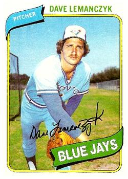 1980 Topps #124 Dave Lemanczyk Front