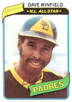 1980 Topps #230 Dave Winfield Front