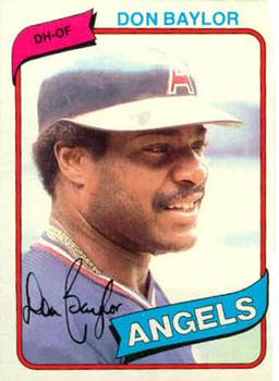 1980 Topps #285 Don Baylor Front
