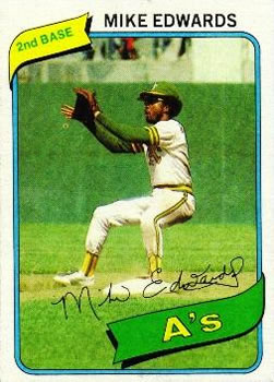 1980 Topps #301 Mike Edwards Front