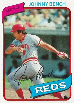 1980 Topps #100 Johnny Bench Front