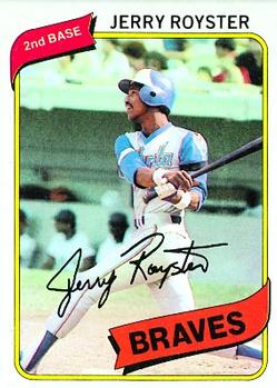 1980 Topps #463 Jerry Royster Front