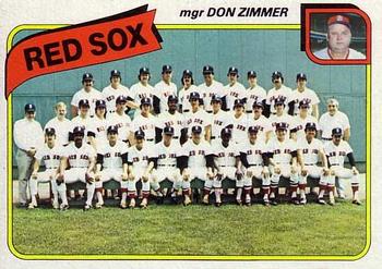 1980 Topps #689 Boston Red Sox / Don Zimmer Front