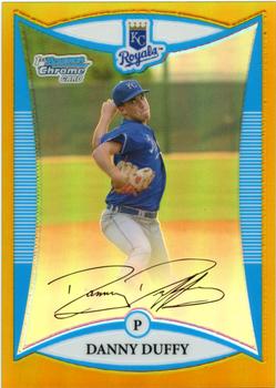2008 Bowman - Chrome Prospects Gold Refractors #BCP25 Danny Duffy Front
