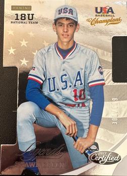 2013 Panini USA Baseball Champions - Legends Certified Die Cuts #12 Shawn Green Front