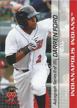 2013 Choice Indianapolis Indians #8 Darren Ford Front