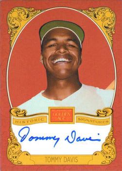 2013 Panini Golden Age - Historic Signatures #TD Tommy Davis Front