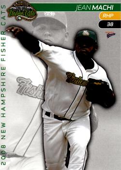 2008 MultiAd New Hampshire Fisher Cats #7 Jean Machi Front