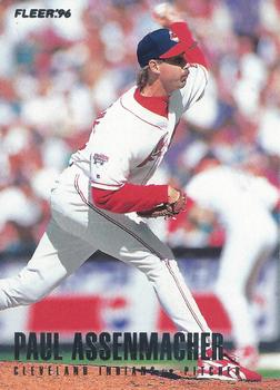 1996 Fleer Cleveland Indians #2 Paul Assenmacher Front