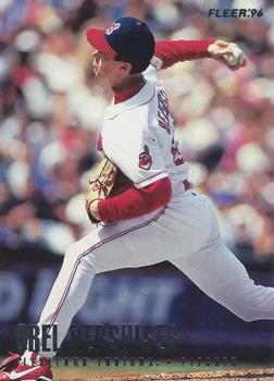 1996 Fleer Cleveland Indians #5 Orel Hershiser Front