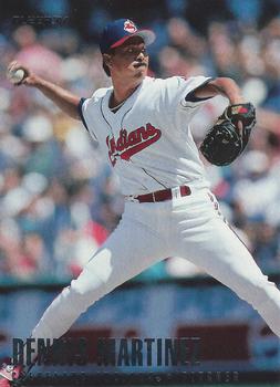 1996 Fleer Cleveland Indians #7 Dennis Martinez Front