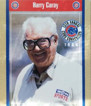 1998 Chicago Cubs Fan Convention #4 Harry Caray Front