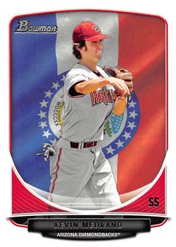 2013 Bowman - Prospects Hometown #BP108 Kevin Medrano Front