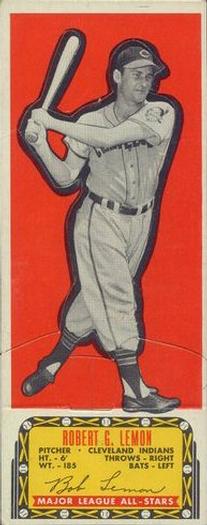 1951 Topps Current All-Stars (R414-5) #NNO Robert G. Lemon Front
