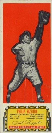 1951 Topps Current All-Stars (R414-5) #NNO Philip Rizzuto Front
