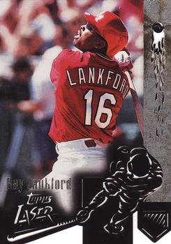 1996 Topps Laser #71 Ray Lankford Front