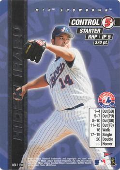2000 MLB Showdown Pennant Run 1st Edition - Unlimited #084 Hideki Irabu Front