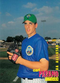 1996 Best AA All-Stars #9 Carl Pavano Front