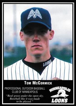 1994 Minneapolis Loons #NNO Tom McCormick Front