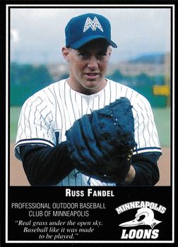 1994 Minneapolis Loons #NNO Russ Fandel Front