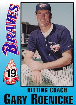 1995 Idaho Falls Braves #NNO Gary Roenicke Front
