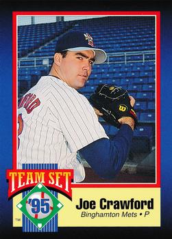 1995 Binghamton Mets #NNO Joe Crawford Front