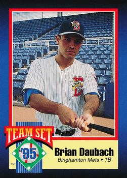 1995 Binghamton Mets #NNO Brian Daubach Front