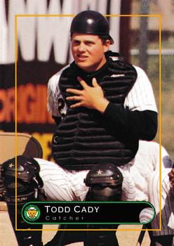 1995 Kane County Cougars #NNO Todd Cady Front