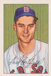1987 Card Collectors 1952 Bowman Reprint #153 Fred Hatfield Front