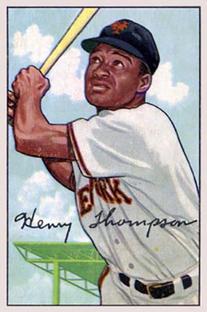 1987 Card Collectors 1952 Bowman Reprint #249 Hank Thompson Front