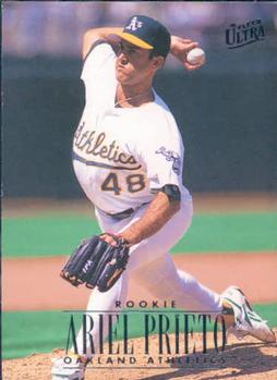 1996 Ultra #116 Ariel Prieto Front