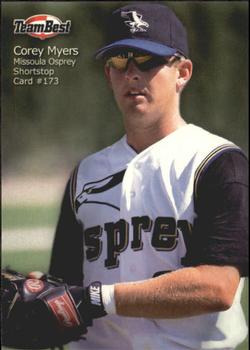 2000 Team Best Rookies #173 Corey Myers Front