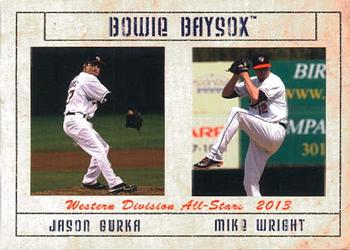 2013 Grandstand Eastern League All-Stars #7 Jason Gurka / Mike Wright Front