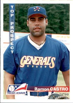 1998 Grandstand Texas League Top Prospects #NNO Ramon Castro Front