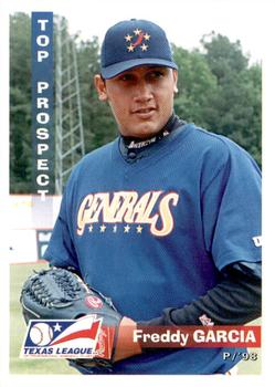 1998 Grandstand Texas League Top Prospects #NNO Freddy Garcia Front