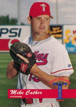 1995 Tulsa Drillers #3 Mike Cather Front