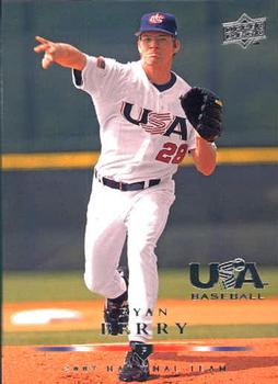 2008 Upper Deck - USA National Team #USA-19 Ryan Berry Front