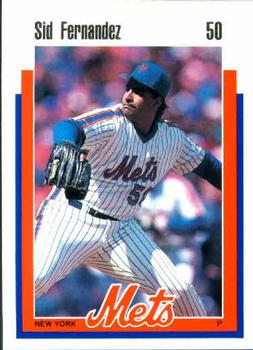1989 Kahn's New York Mets #NNO Sid Fernandez Front